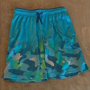 All in Motion Kids Blue Camo Shorts